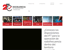 Tablet Screenshot of excomunitec.com.mx